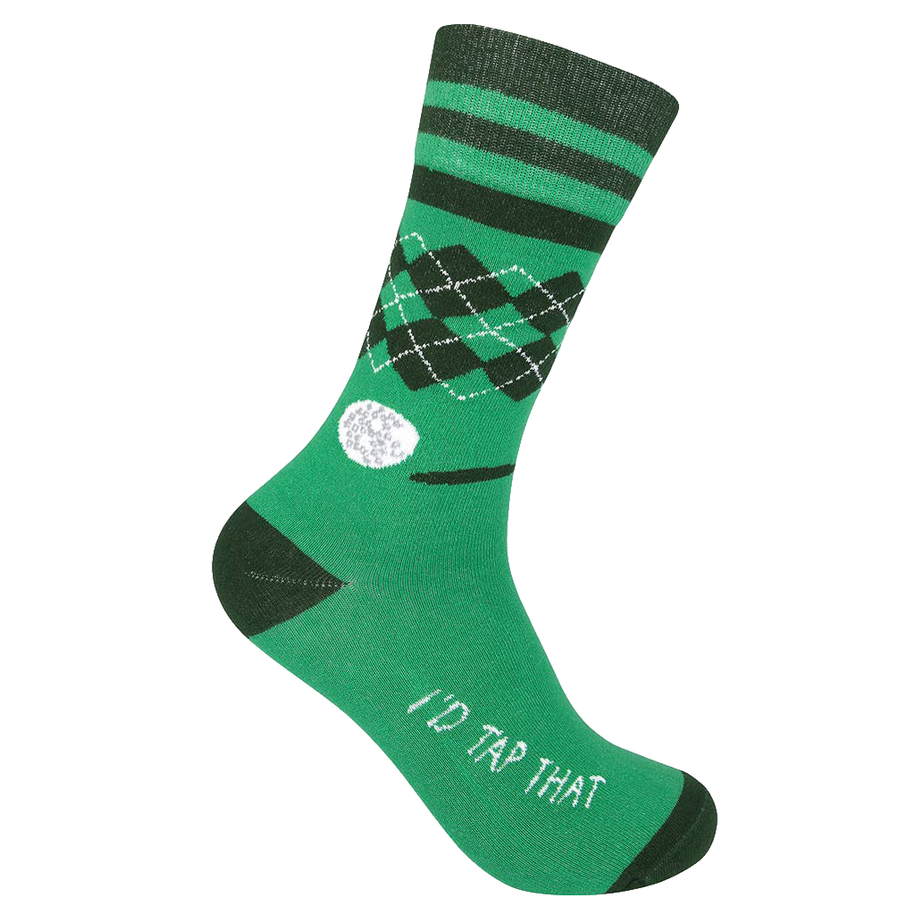 I’d Tap That Funny Golf Socks