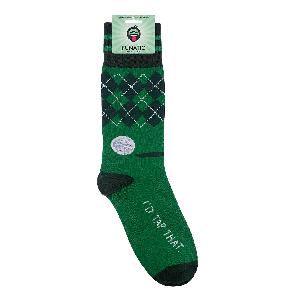 I’d Tap That Funny Golf Socks