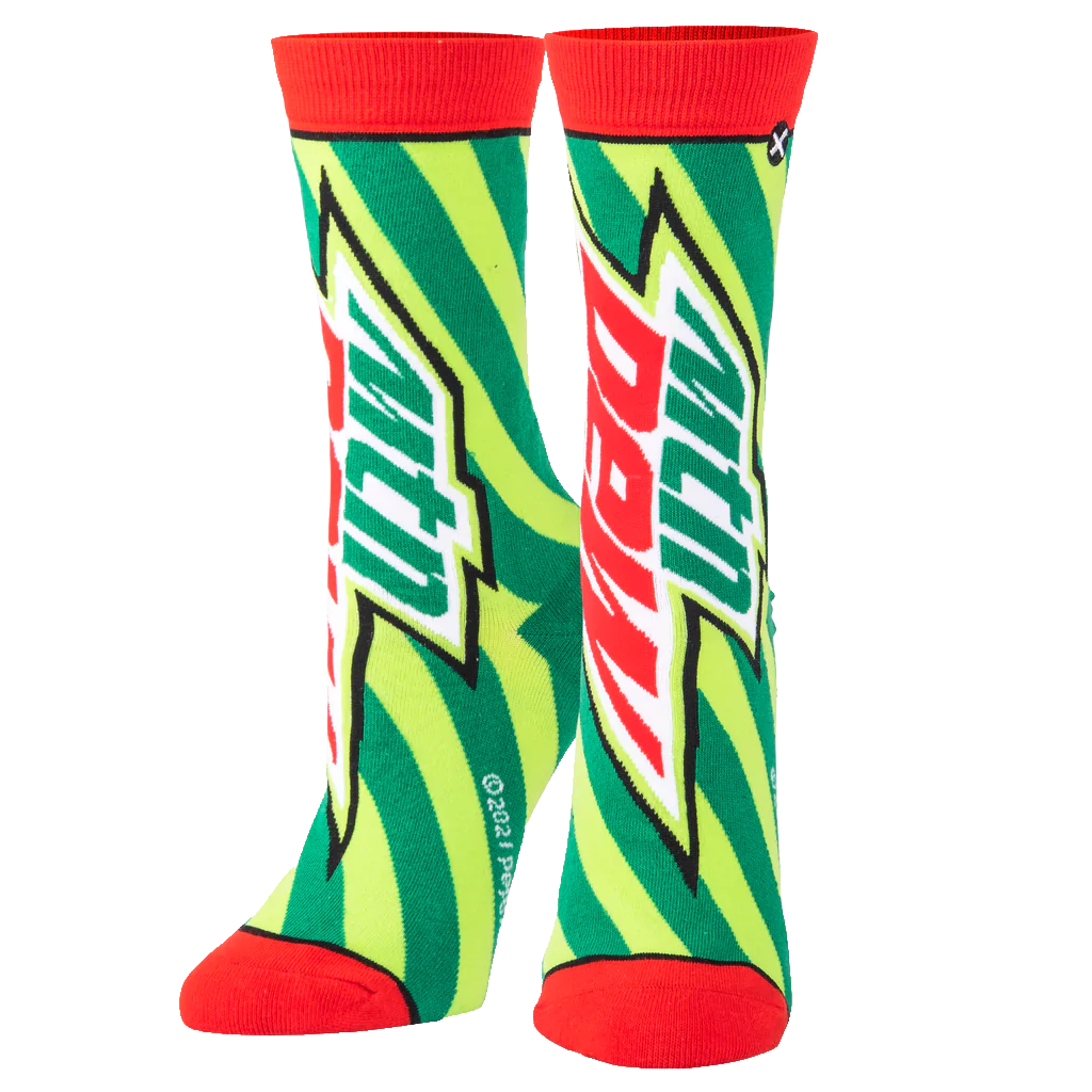 Mt. Dew - Just Dew It Socks - Womens