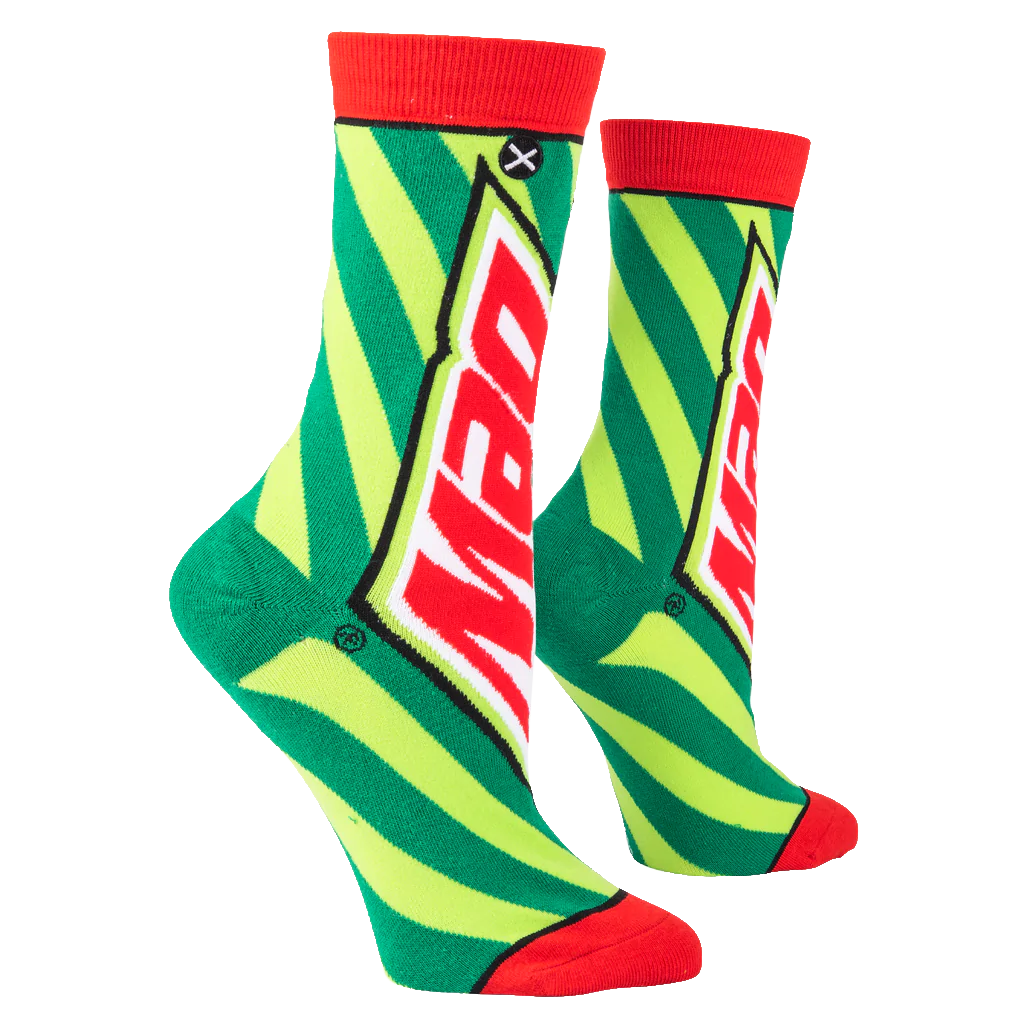 Mt. Dew - Just Dew It Socks - Womens