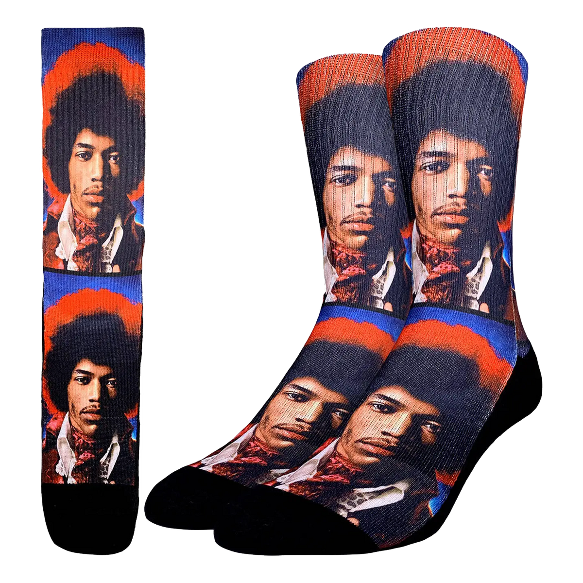 Jimi Hendrix Portrait Socks