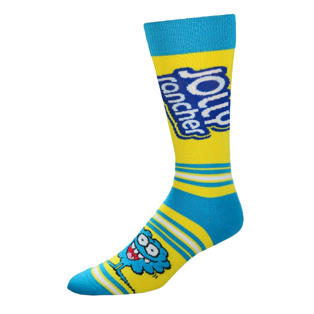 Jolly Rancher (Blue Raspberry) - Stripealicious Name Socks