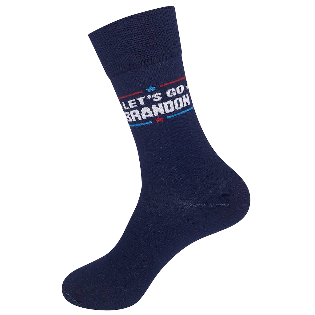 Let&#39;s Go Brandon Socks