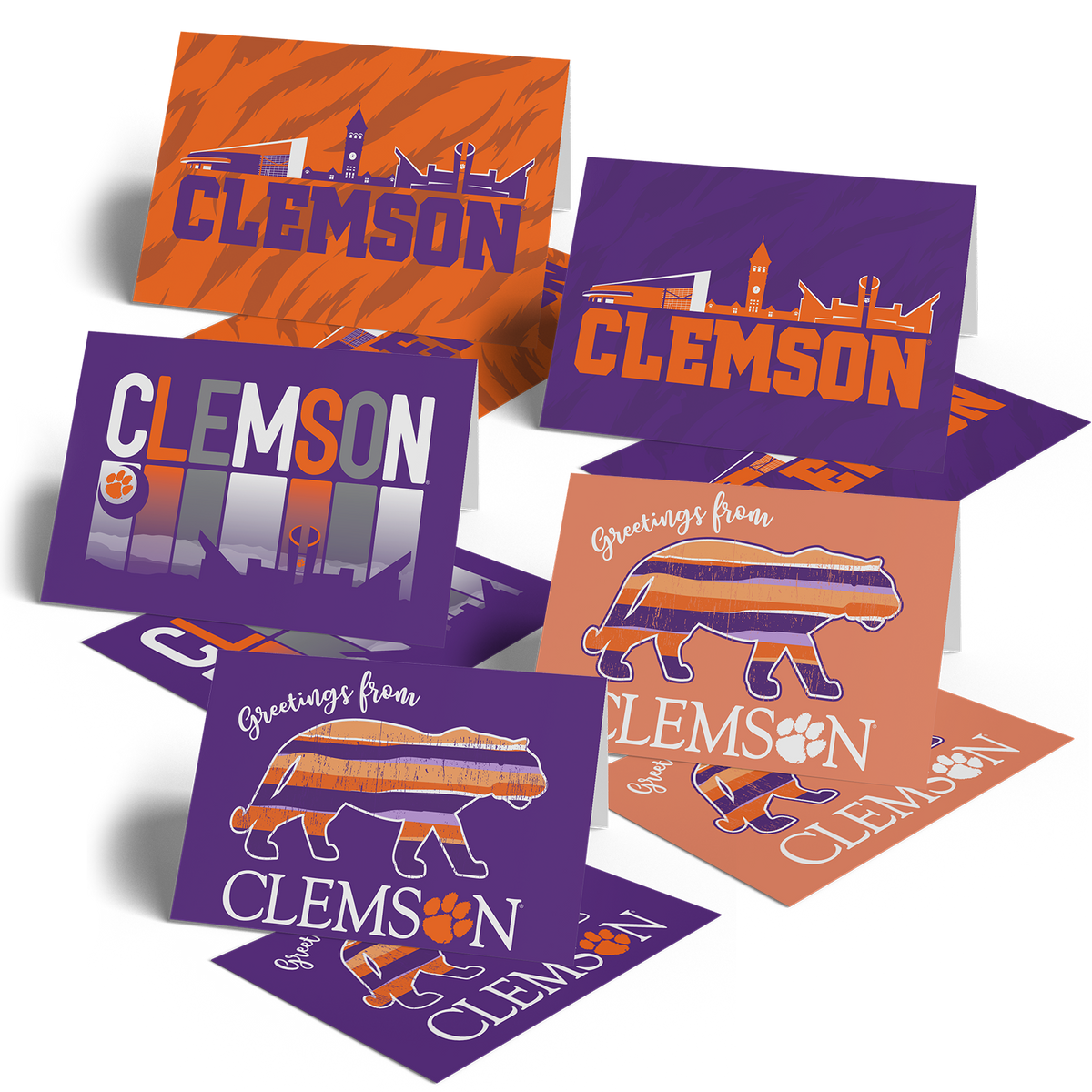 Clemson Licensed Greeting Card Box Set | MRK Exclusive