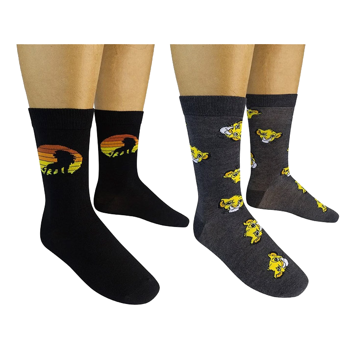 Lion King Socks - 2 pair