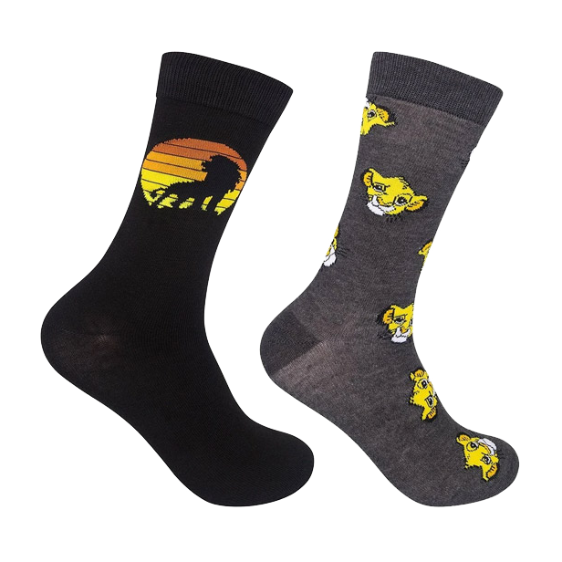 Lion King Socks - 2 pair