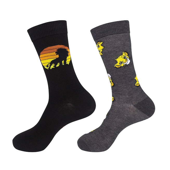 Lion King Socks - 2 pair