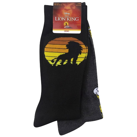 Lion King Socks - 2 pair