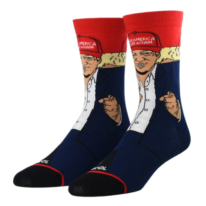 Trump - MAGA Hat 360 Socks