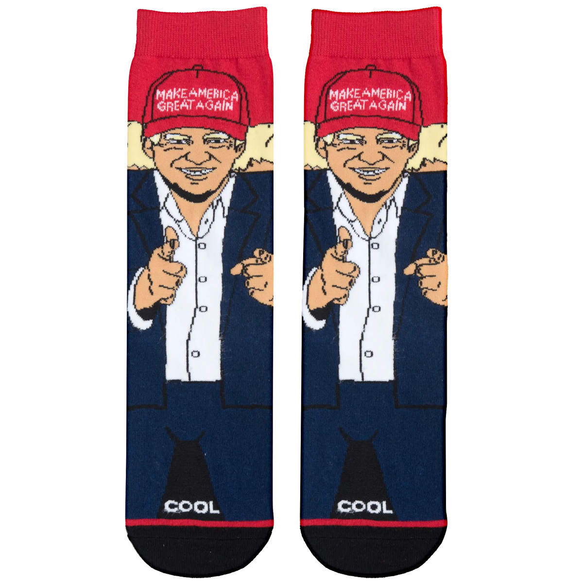 Trump - MAGA Hat 360 Socks