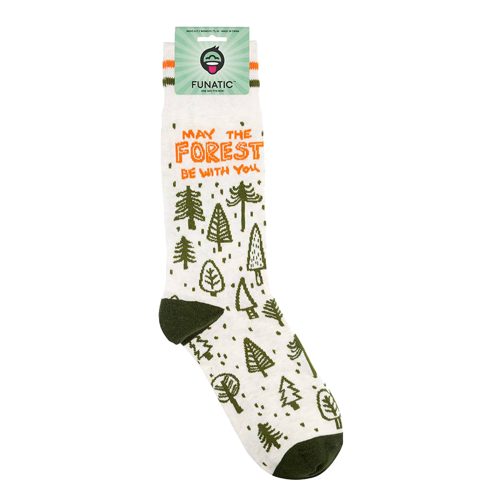 May The Forest Be With You Socks