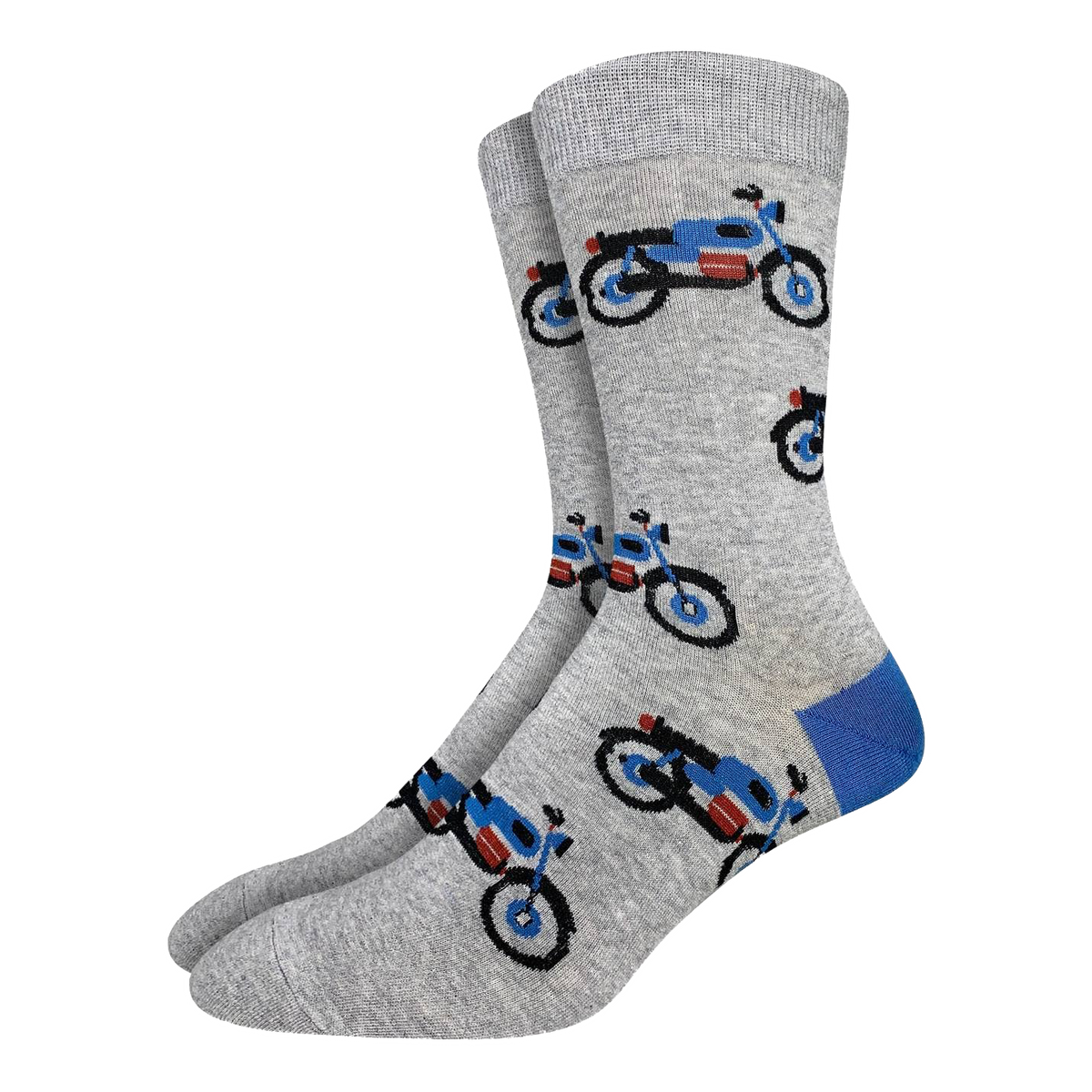 Motorcycle Socks - Grey