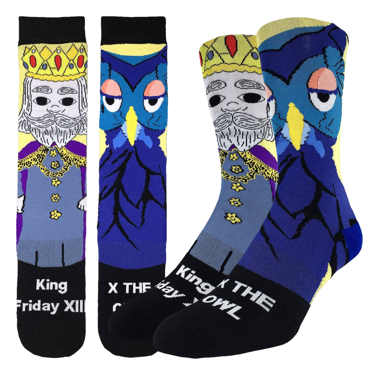 Mister Rogers King Friday Socks