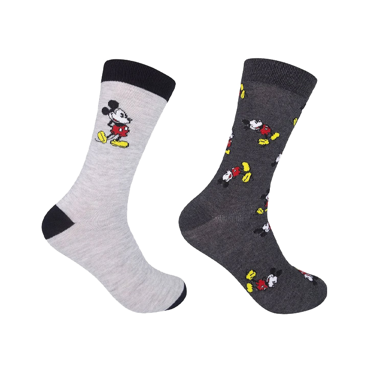 Mickey Mouse Socks - 2 pair