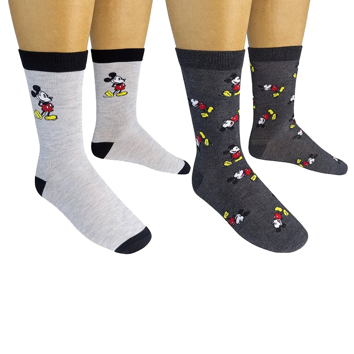 Mickey Mouse Socks - 2 pair