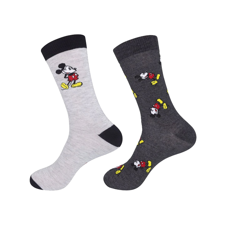 Mickey Mouse Socks - 2 pair