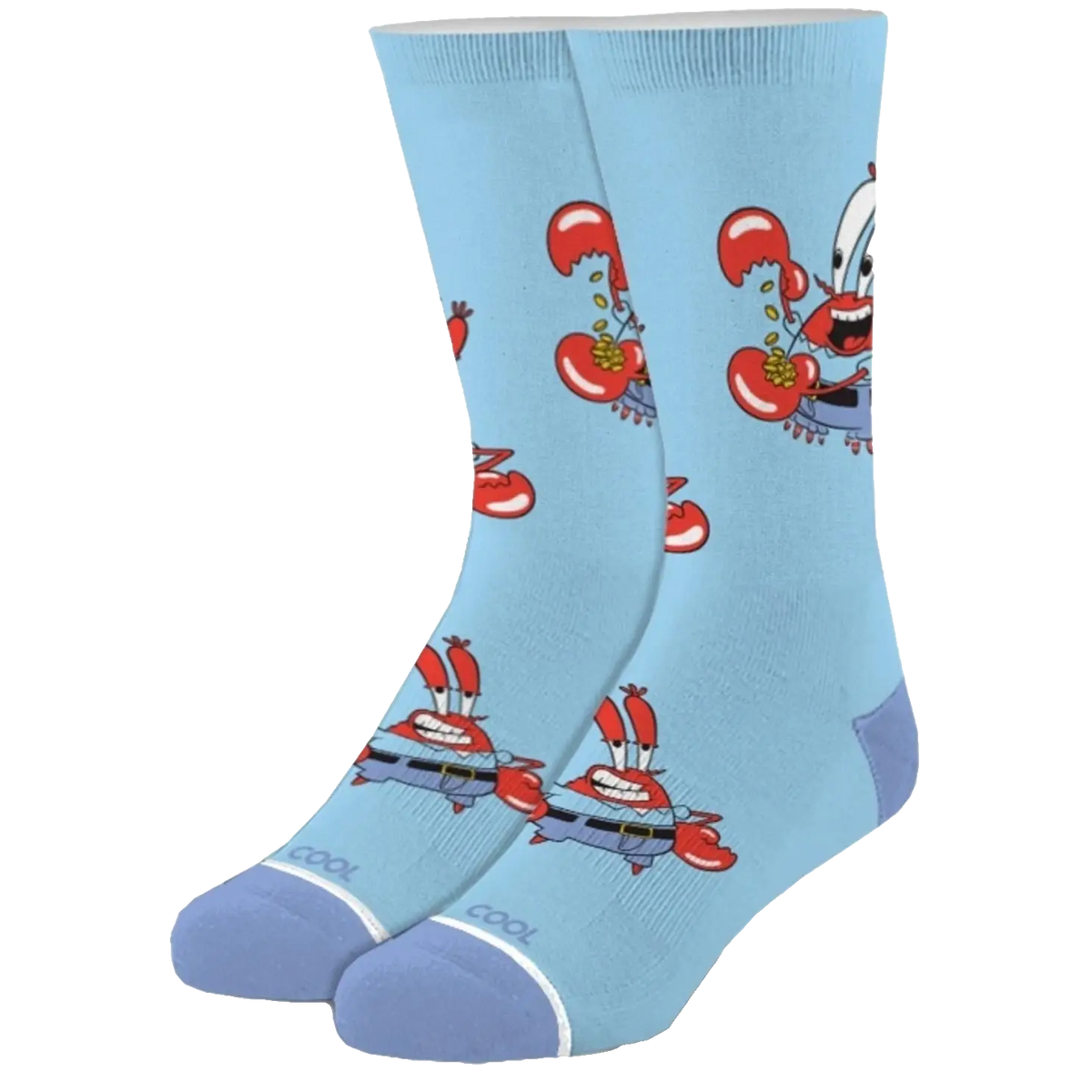 Spongebob - Mr Krabs Kids Socks - Kids - 4-7