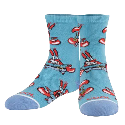 Spongebob - Mr Krabs Kids Socks - Kids - 4-7