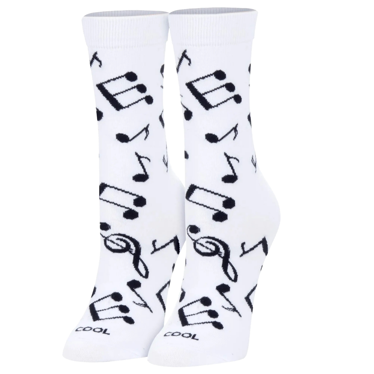 Music Notes Socks - Womens