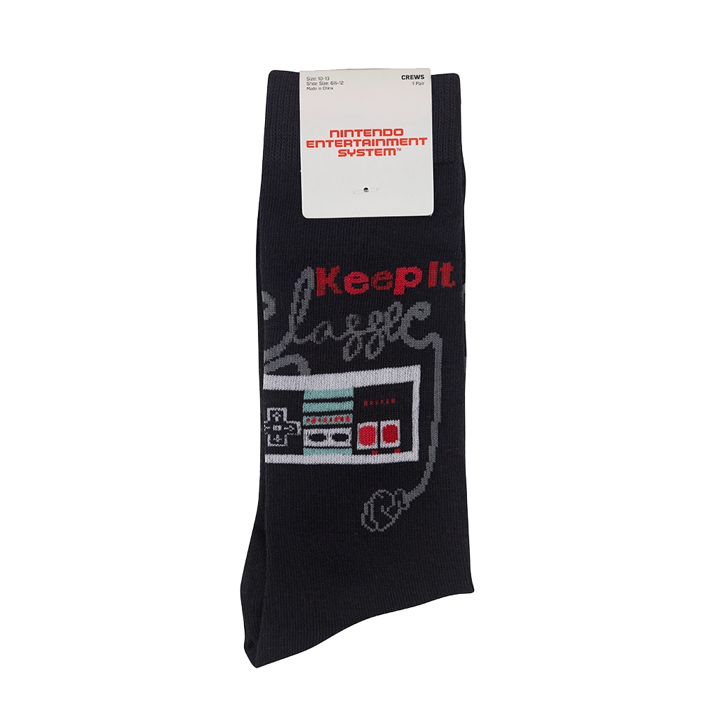 Nintendo Classic Socks