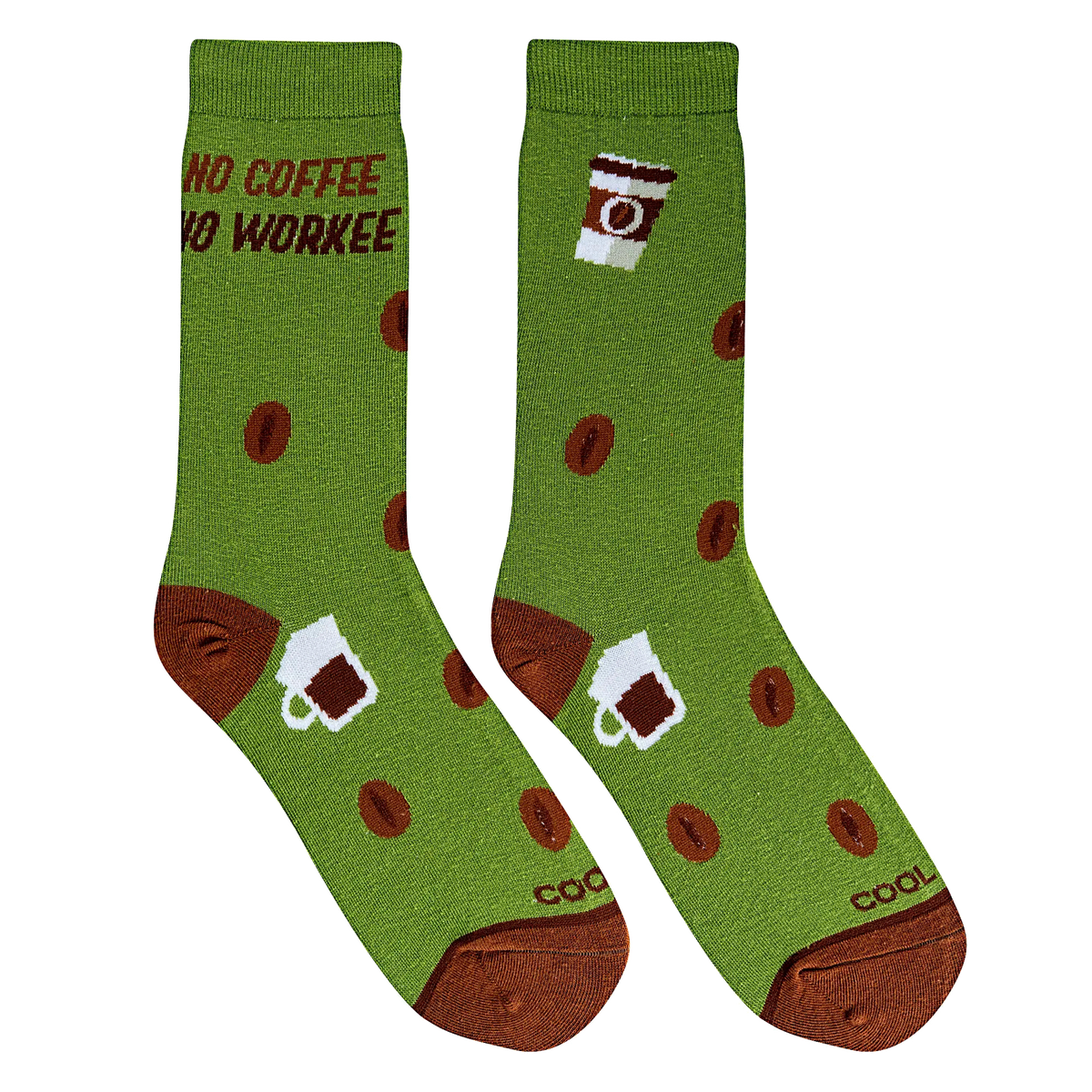 No Coffee No Workee Socks - Womens