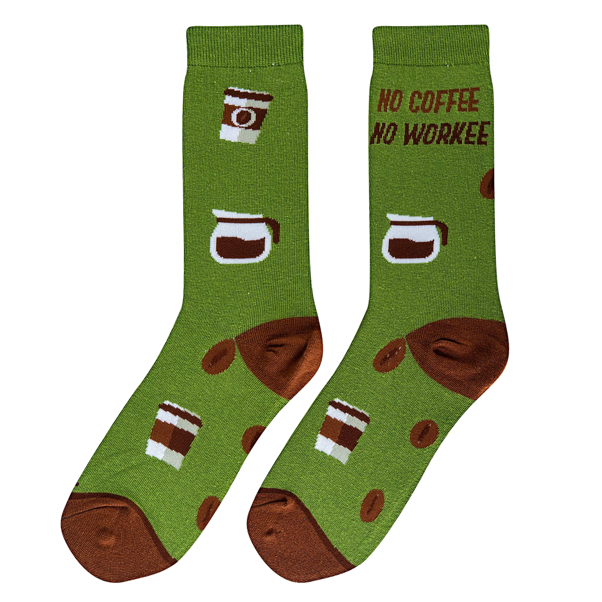 No Coffee No Workee Socks - Womens