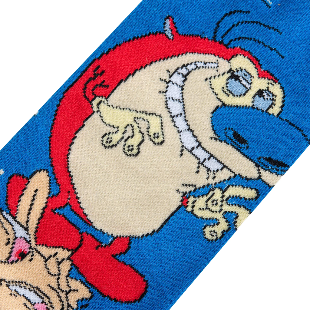 Ren &amp; Stimpy 360 Knit Socks