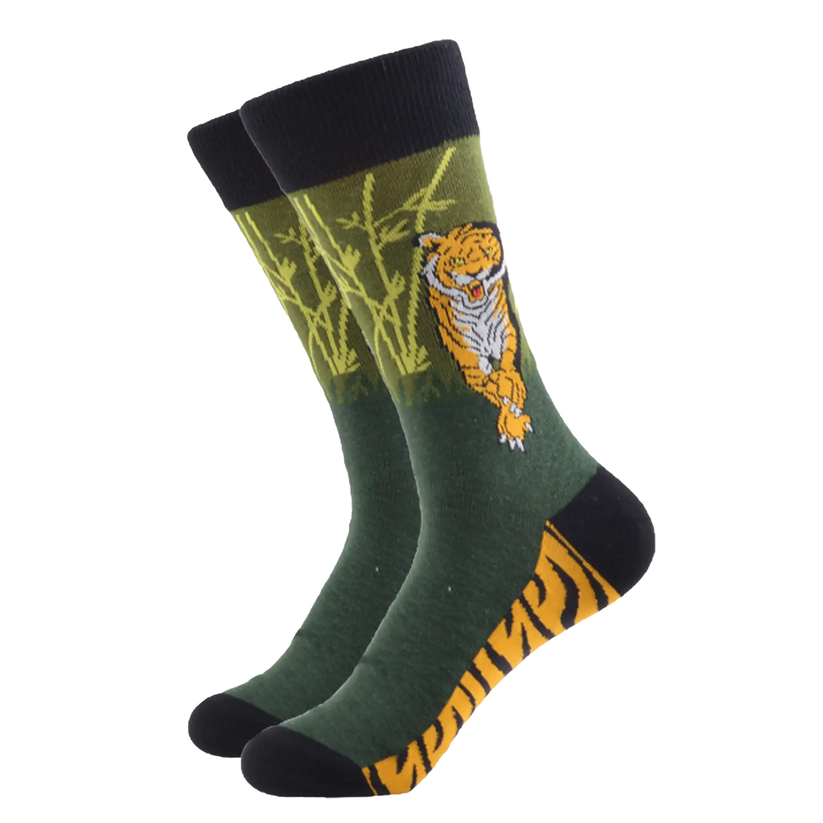 On the Prowl Tiger Socks