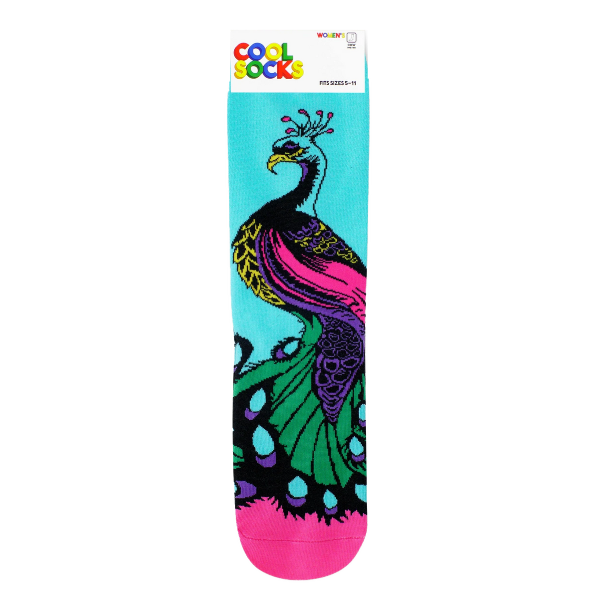 Peacock Socks - Womens