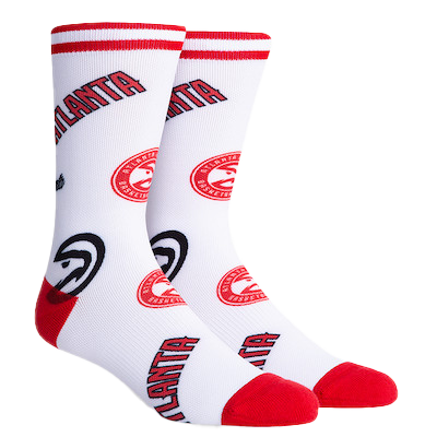 Atlanta Hawks Panel Crew Socks