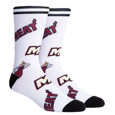 Miami Heat Panel Crew Socks