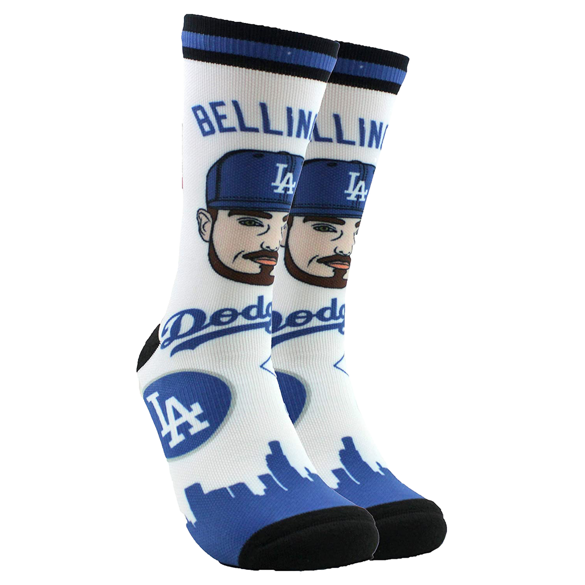 LA Dodgers - Bellinger Pins Crew Socks