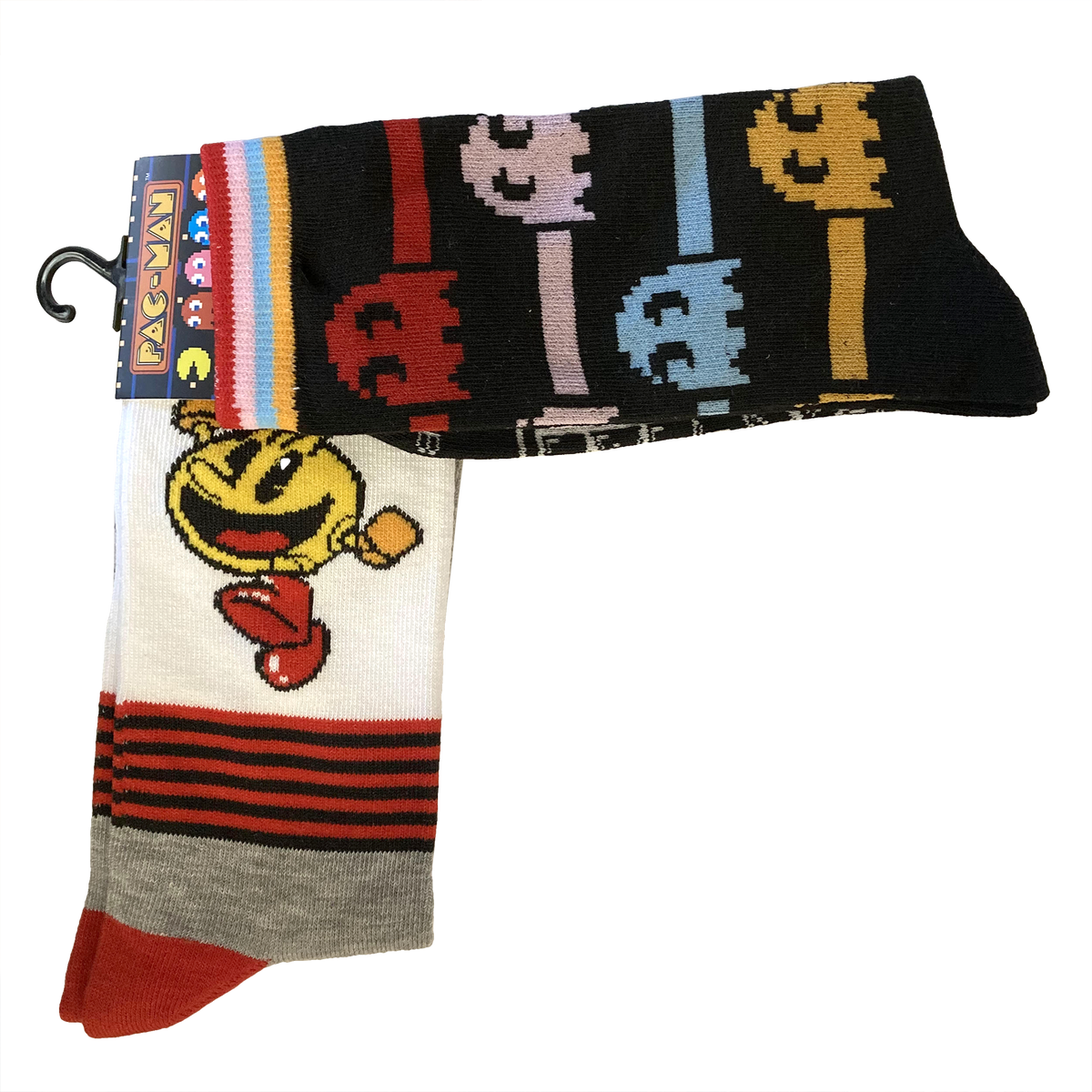 Pac-Man and Ghosts Socks - 2 Pair