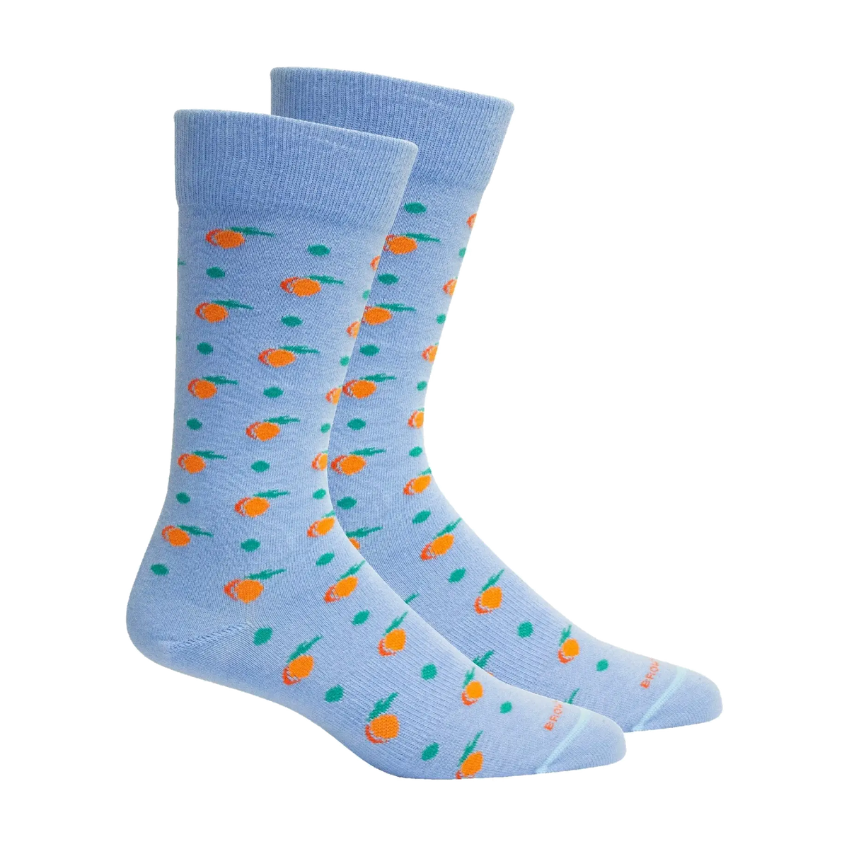 Peaches Socks - Della Blue