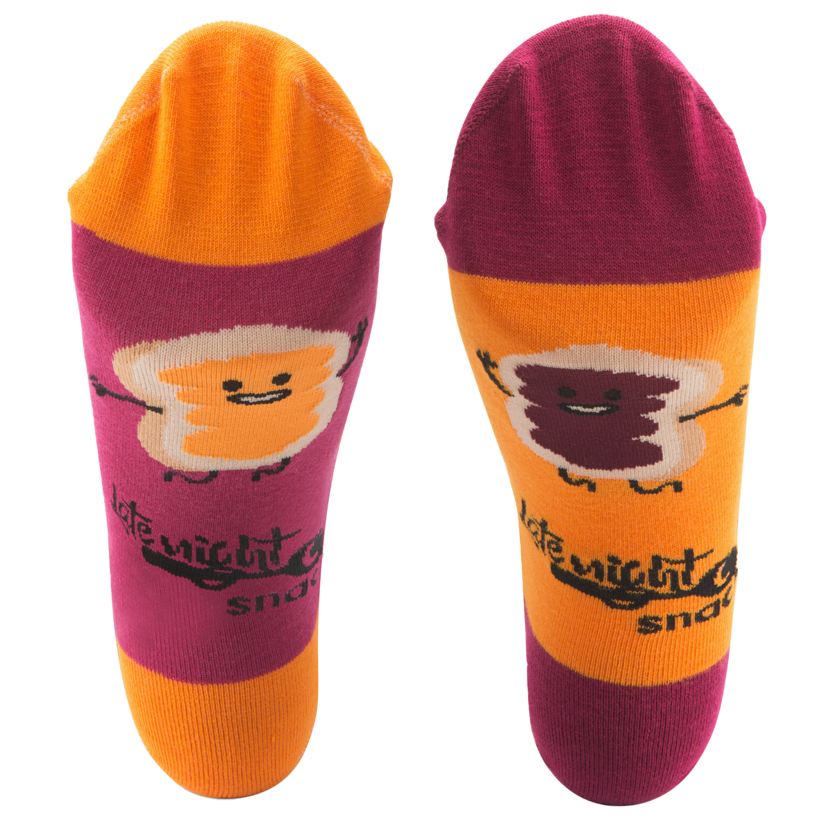 Peanut Butter &amp; Jelly Socks