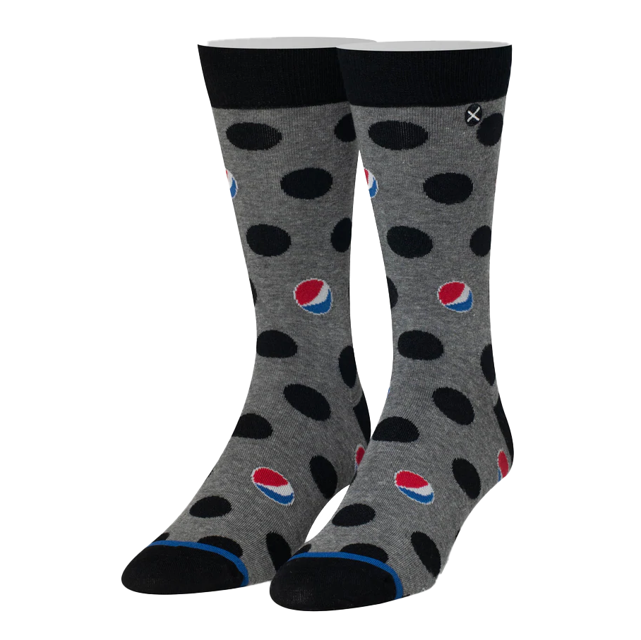 Pepsi Spots Dress Socks