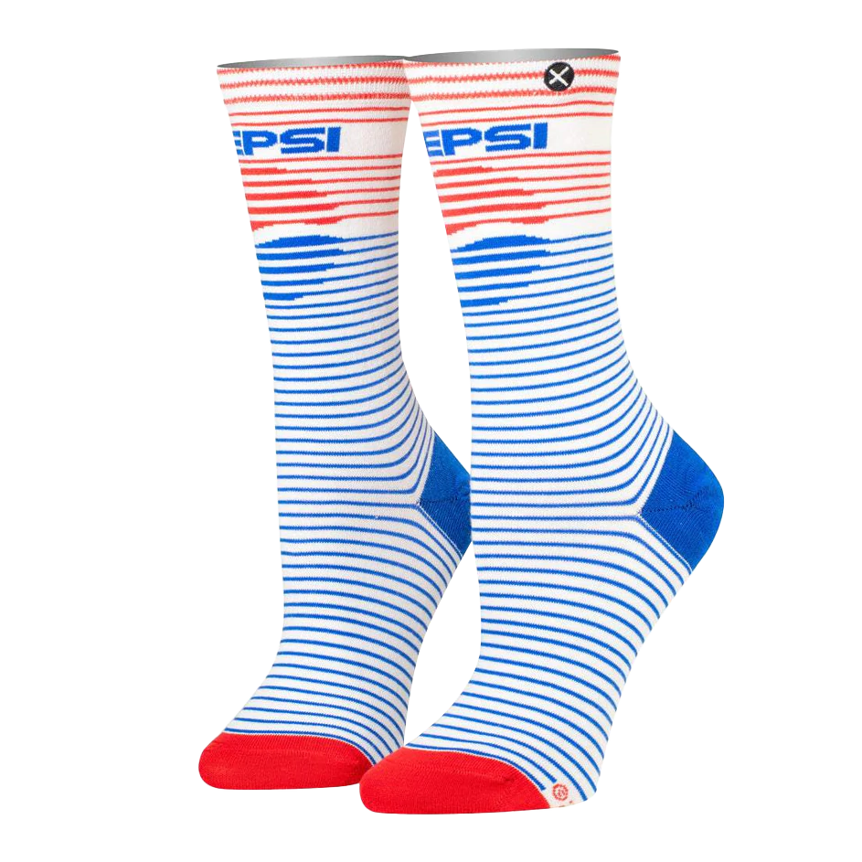 Pepsi Stripes Socks - Womens