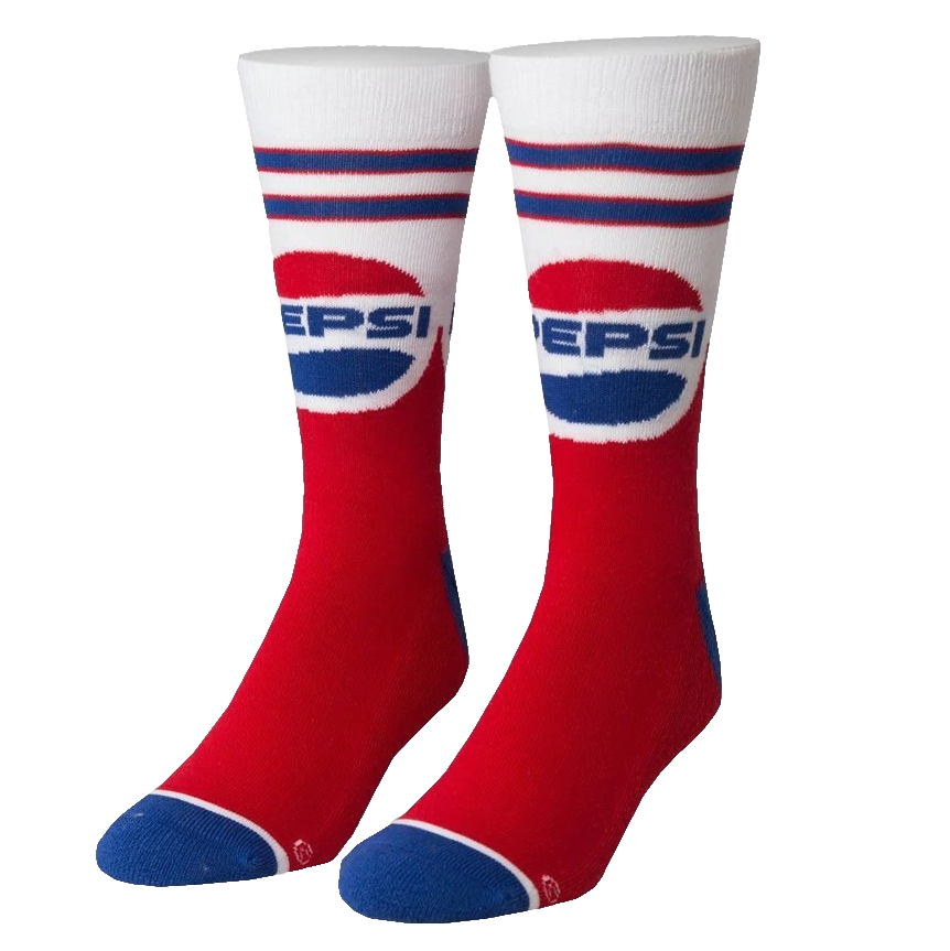 Pepsi Throwback Socks