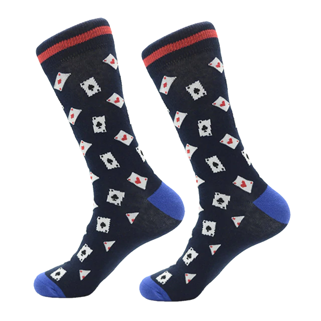 Playing Card Socks