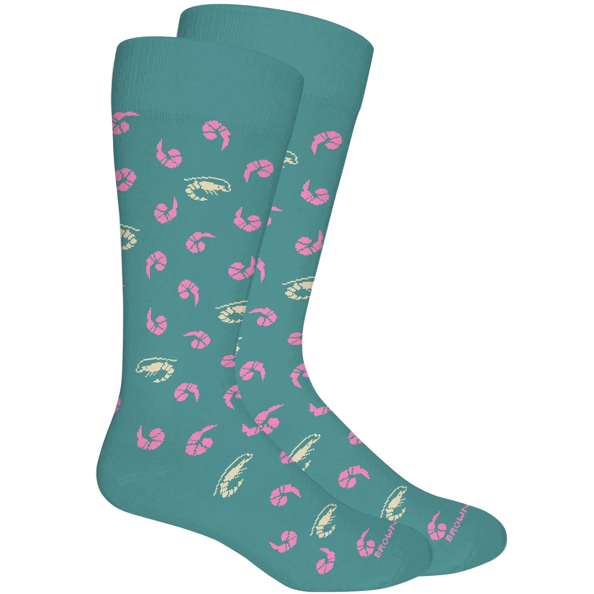 Prawn Socks - Teal