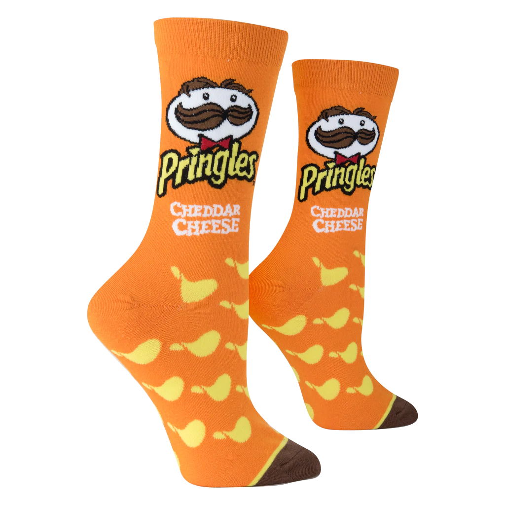 Pringles Socks - Cheddar Cheese - Womens