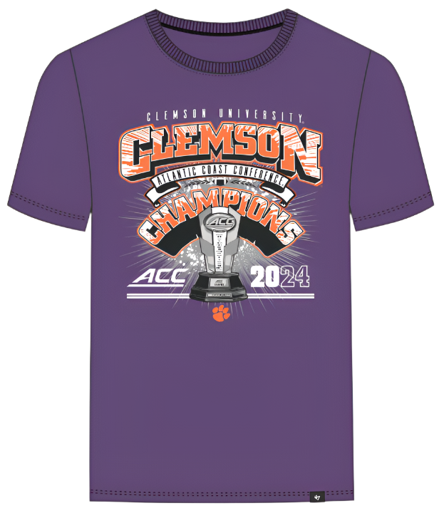 CLEMSON TIGERS ACC CHAMPS TEE