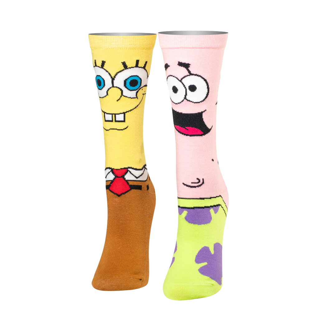 Spongebob &amp; Patrick Socks - Womens