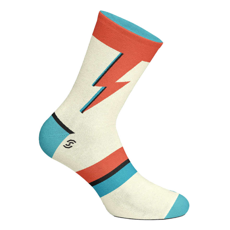 Lightning Socks - A Lad Insane - Medium