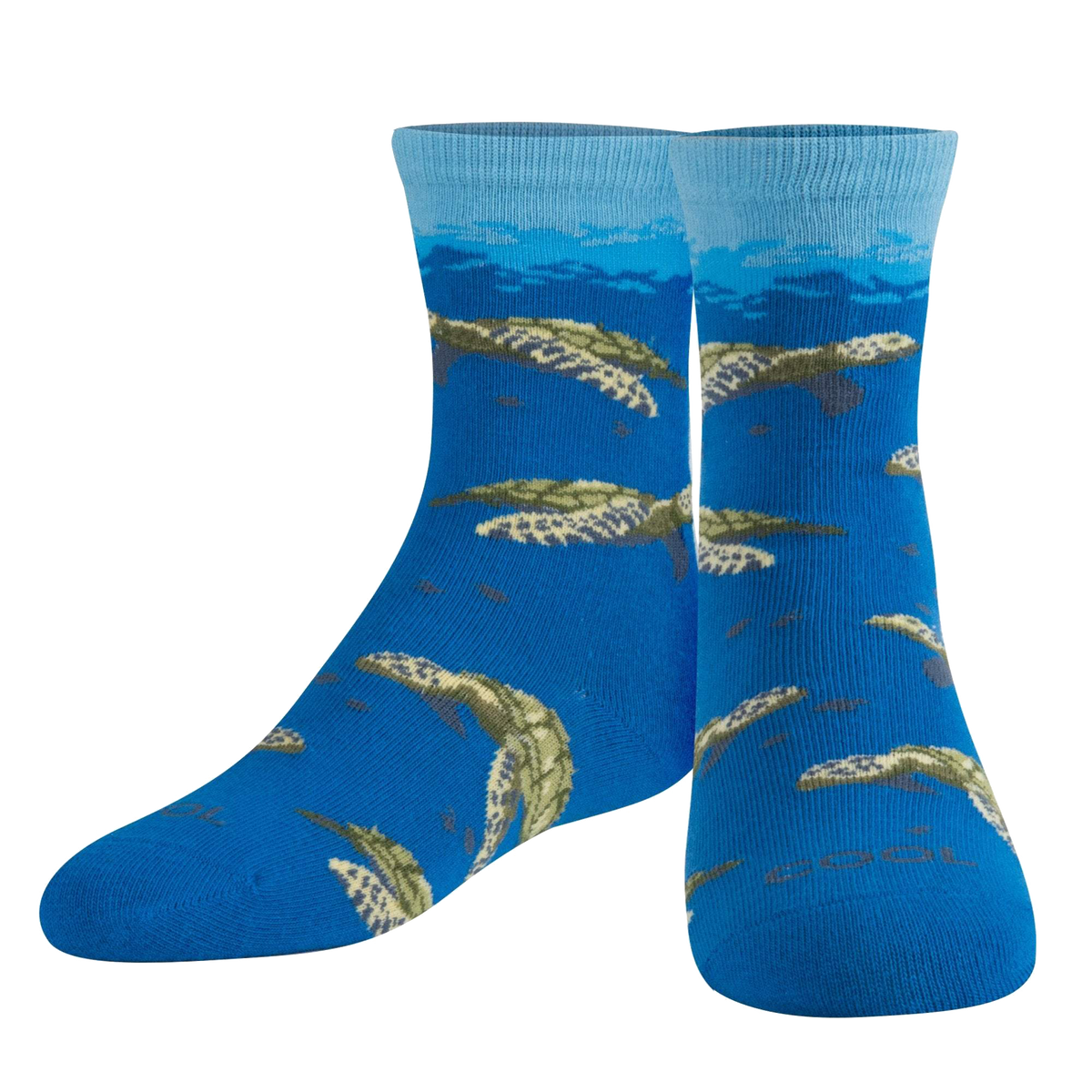 Sea Turtles Socks - Kids -  4-7