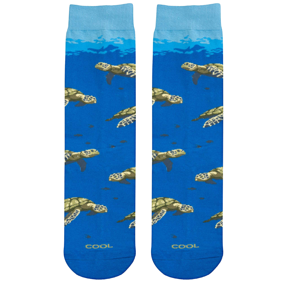 Sea Turtles Socks - Kids -  4-7