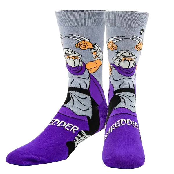 TMNT Shredder Socks