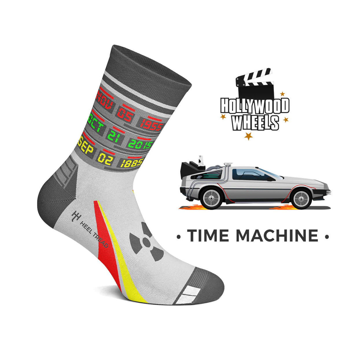 Time Machine Socks