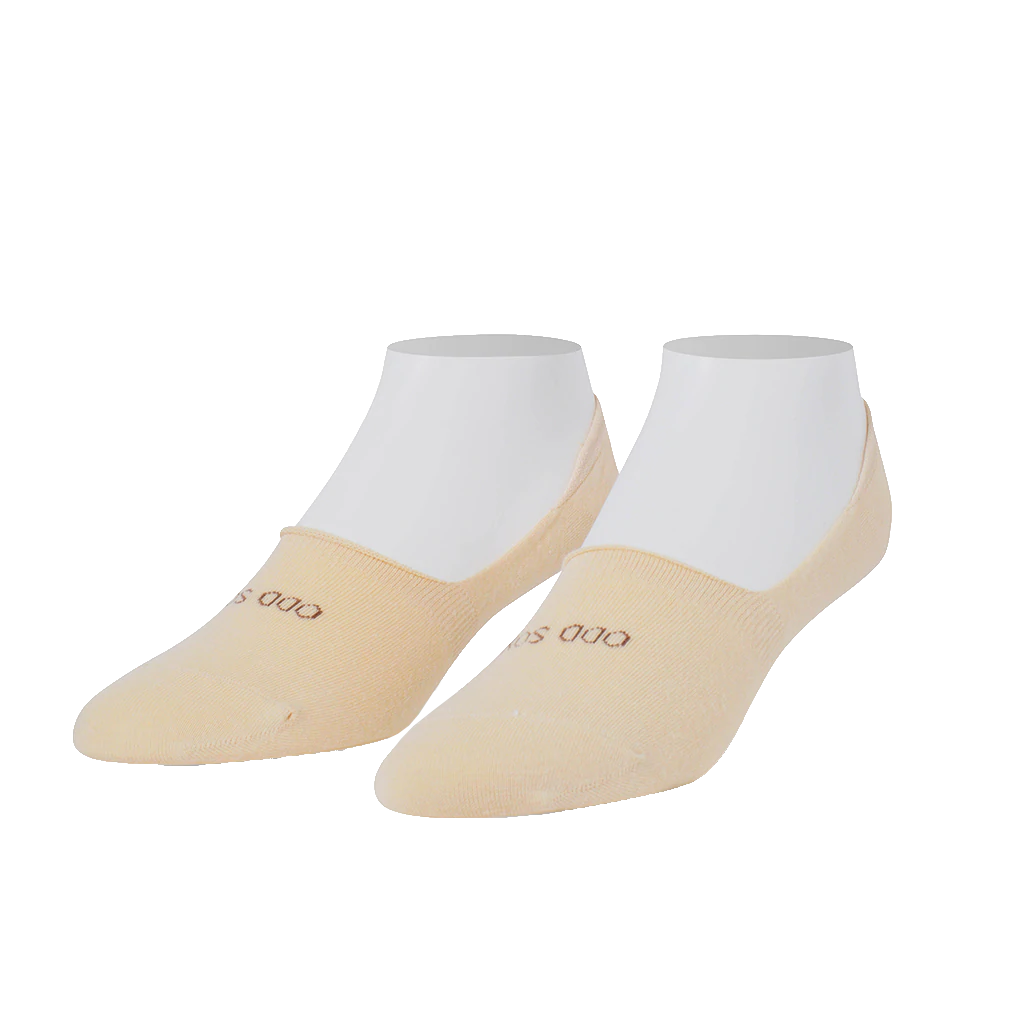 Basix Fashion Knit Socks - Skin Tan - No Show