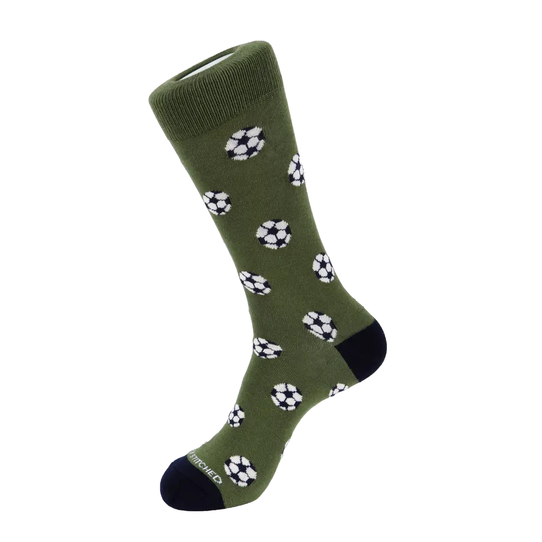 Soccer Ball Polka Dot Socks